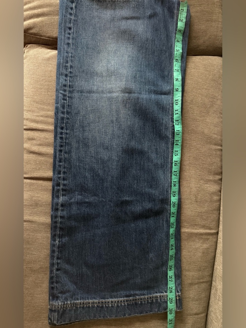cult gaia Blue Wide-Leg Denim Jeans - Picture 4 of 9